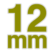 12mm(1/2インチ)のボディピアス