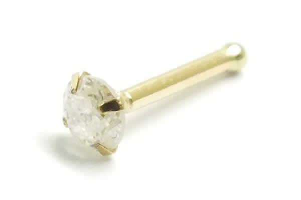 ダイヤモンド（PK2/3.0mm）ノーズスタッド 鼻ピアス