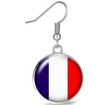 フランス国旗 ステンレスピアス