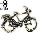 自転車スタッドピアス